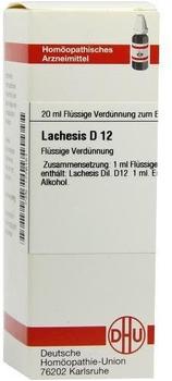 DHU Lachesis D 12 Dilution (20 ml)