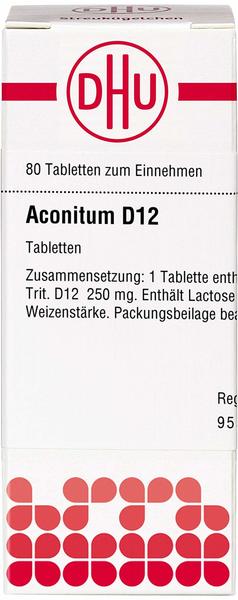 DHU Aconitum D 12 Tabletten (80 Stk.)
