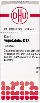 DHU Carbo Vegetabilis D 12 Tabletten (80 Stk.)