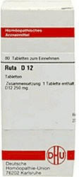 DHU Ruta D 12 Tabletten (80 Stk.)