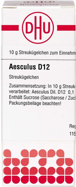 DHU Aesculus D 12 Globuli (10 g)