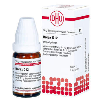 DHU Borax D 12 Globuli (10 g)