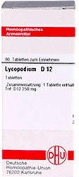 DHU Lycopodium D 12 Tabletten (80 Stk.)