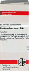 DHU Lithium Chloratum D 6 Tabletten (80 Stk.)