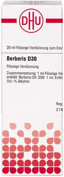 DHU Berberis D 30 Dilution (20 ml)