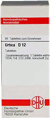 DHU Urtica D 12 Tabletten (80 Stk.)