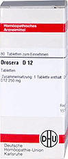 DHU Drosera D 12 Tabletten (80 Stk.)