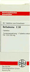 DHU Belladonna C 30 Tabletten (80 Stk.)