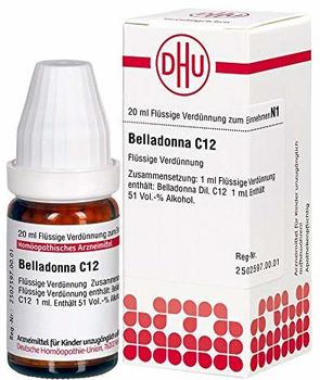 DHU Belladonna C 12 Dilution (20 ml)
