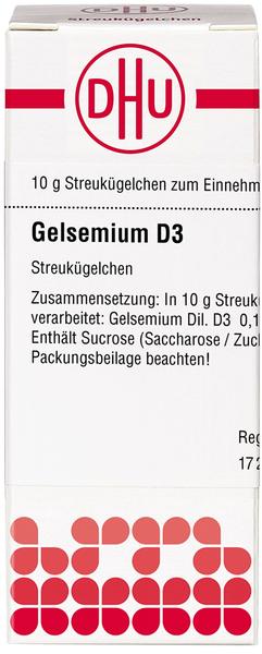 DHU Gelsemium D 3 Globuli (10 g)