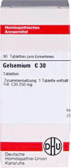 DHU Gelsemium C 30 Tabletten (80 Stk.)