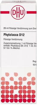 DHU Phytolacca D 12 Dilution (20 ml)