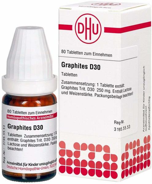 DHU Graphites D 30 Tabletten (80 Stk.)