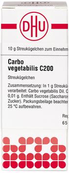 DHU Carbo Vegetabilis C 200 Globuli (10 g)