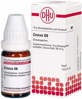 DHU Crocus D 6 Globuli (10 g)