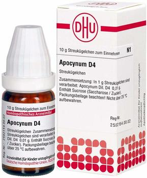 DHU Apocynum D 4 Globuli (10 g)