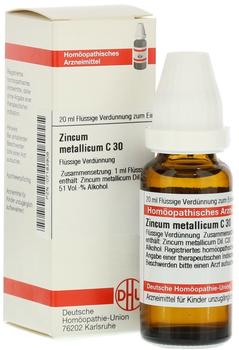 DHU Zincum Met. C 30 Dilution (20 ml)