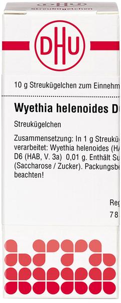 DHU Wyethia Helenoid. D 6 Globuli (10 g)