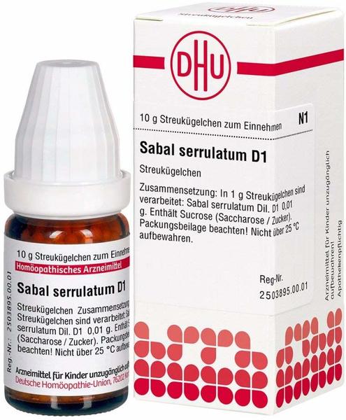 DHU Sabal Serrul. D 1 Globuli (10 g)