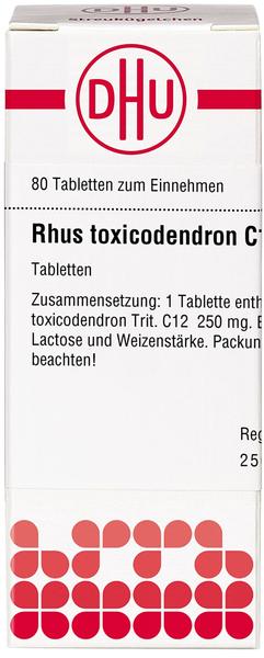 DHU Rhus Tox. C 12 Tabletten (80 Stk.)