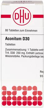 DHU Aconitum D 30 Tabletten (80 Stk.)
