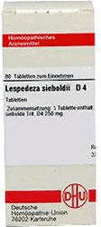 DHU Lespedeza Sieboldii D 4 Tabletten (80 Stk.)