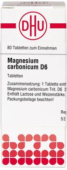 DHU Magnesium Carbonicum D 6 Tabletten (80 Stk.)