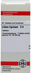 DHU Lilium Tigrinum D 6 Tabletten (80 Stk.)