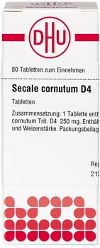 DHU Secale Cornutum D 4 Tabletten (80 Stk.)