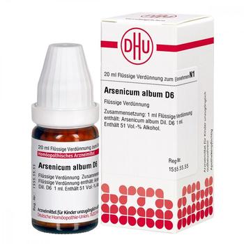 DHU Arsenicum Album D 6 Dilution (20 ml)