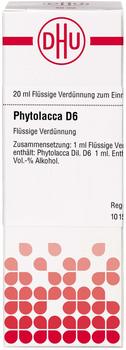 DHU Phytolacca D 6 Dilution (20 ml)