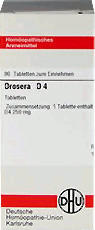 DHU Drosera D 4 Tabletten (80 Stk.)