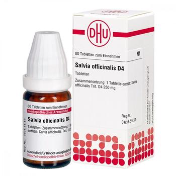 DHU SalVIa Officinalis D 4 Tabletten (80 Stk.)