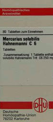 DHU Mercurius Solub. C 6 Tabletten Hahnem. (80 Stk.)