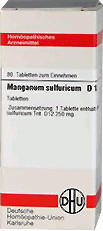 DHU Manganum Sulfuricum D 12 Tabletten (80 Stk.)