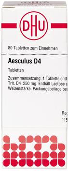 DHU Aesculus D 4 Tabletten (80 Stk.)