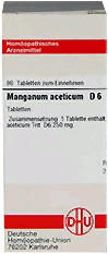 DHU Manganum Aceticum D 6 Tabletten (80 Stk.)