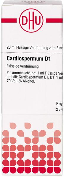 DHU Cardiospermum D 1 Dilution (20 ml)