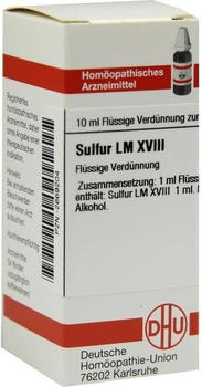 DHU Lm Sulfur XVIII (10 ml)