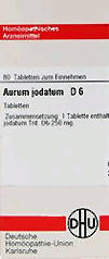 DHU Aurum Jodatum D 6 Tabletten (80 Stk.)