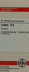 DHU Ledum D 4 Tabletten (80 Stk.)