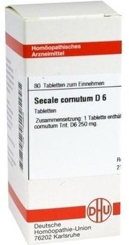 DHU Secale Cornutum D 6 Tabletten (80 Stk.)