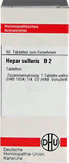 DHU Hepar Sulfuris D 2 Tabletten (80 Stk.)