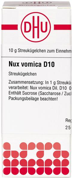 DHU Nux Vomica D 10 Globuli (10 g)