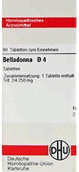 DHU Belladonna D 4 Tabletten (80 Stk.)