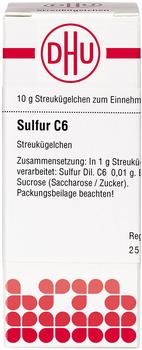 DHU Sulfur C 6 Globuli (10 g)