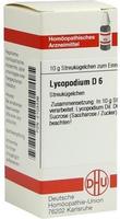 Lycopodium D6 Globuli 10 g
