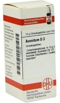DHU Aconitum D 3 Globuli (10 g)