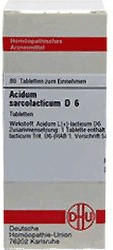DHU Acidum Sarcolactic D 6 Tabletten (80 Stk.)