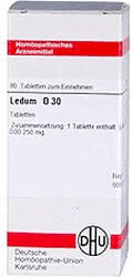 DHU Ledum D 30 Tabletten (80 Stk.)